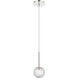 Barrington 1 Light 6 inch Polished Nickel Mini Pendant Ceiling Light