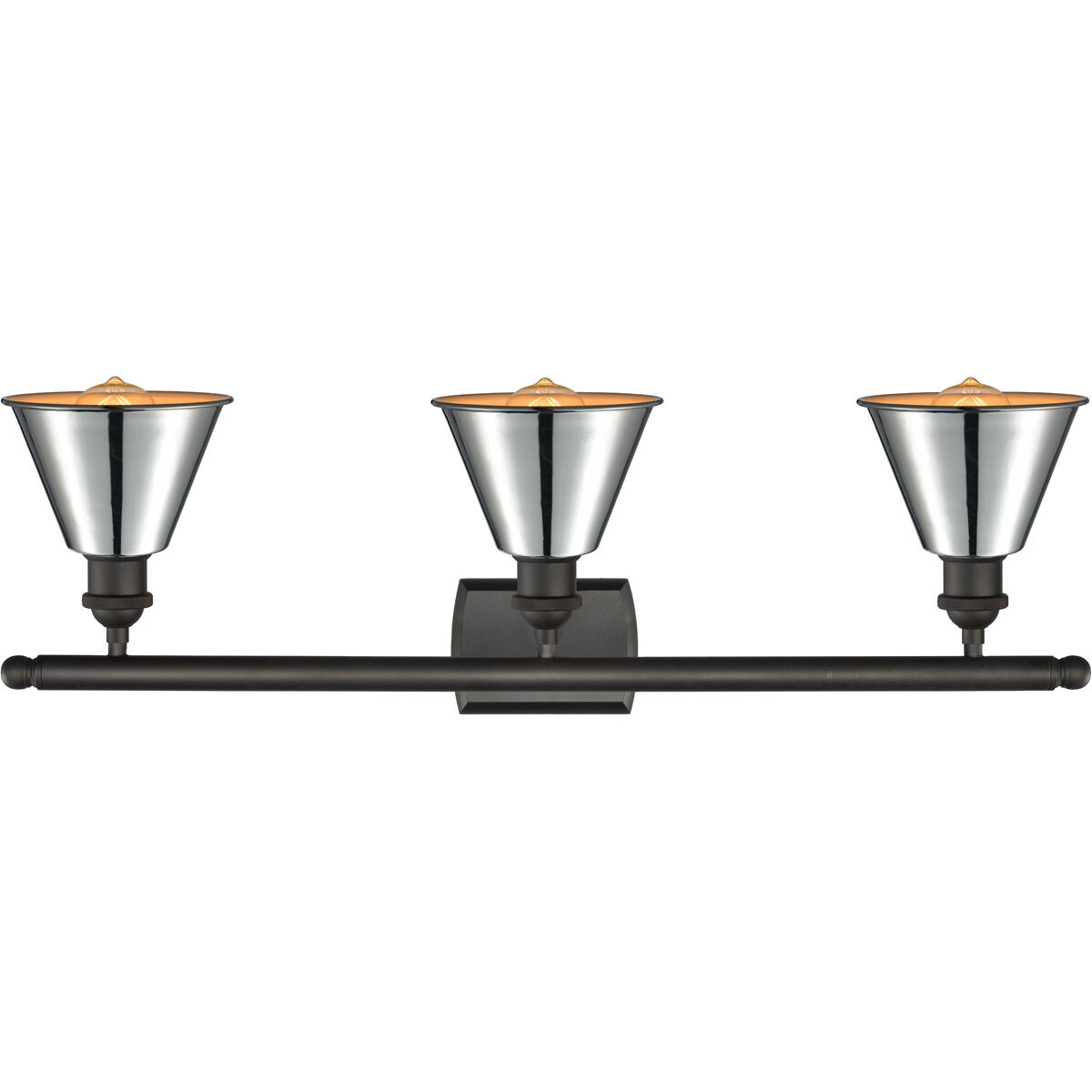 Ballston Smithfield 3 Light 26 inch Oil Rubbed Bronze Bath Vanity Light Wall Light