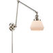 Fulton 30 inch 60.00 watt Polished Nickel Swing Arm Wall Light, Franklin Restoration