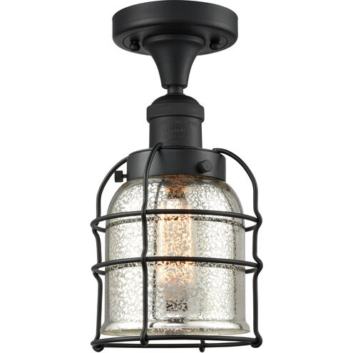 Franklin Restoration Small Bell Cage 1 Light 5.00 inch Semi-Flush Mount