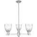 Arcadia Brookfield 3 Light 28.00 inch Chandelier