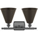 Ballston Cone 2 Light 18 inch Oil Rubbed Bronze Bath Vanity Light Wall Light