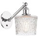 Ballston Niagra 1 Light 7 inch Polished Chrome Sconce Wall Light