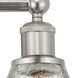 Edison Conesus 2 Light 15 inch Brushed Satin Nickel Bath Vanity Light Wall Light