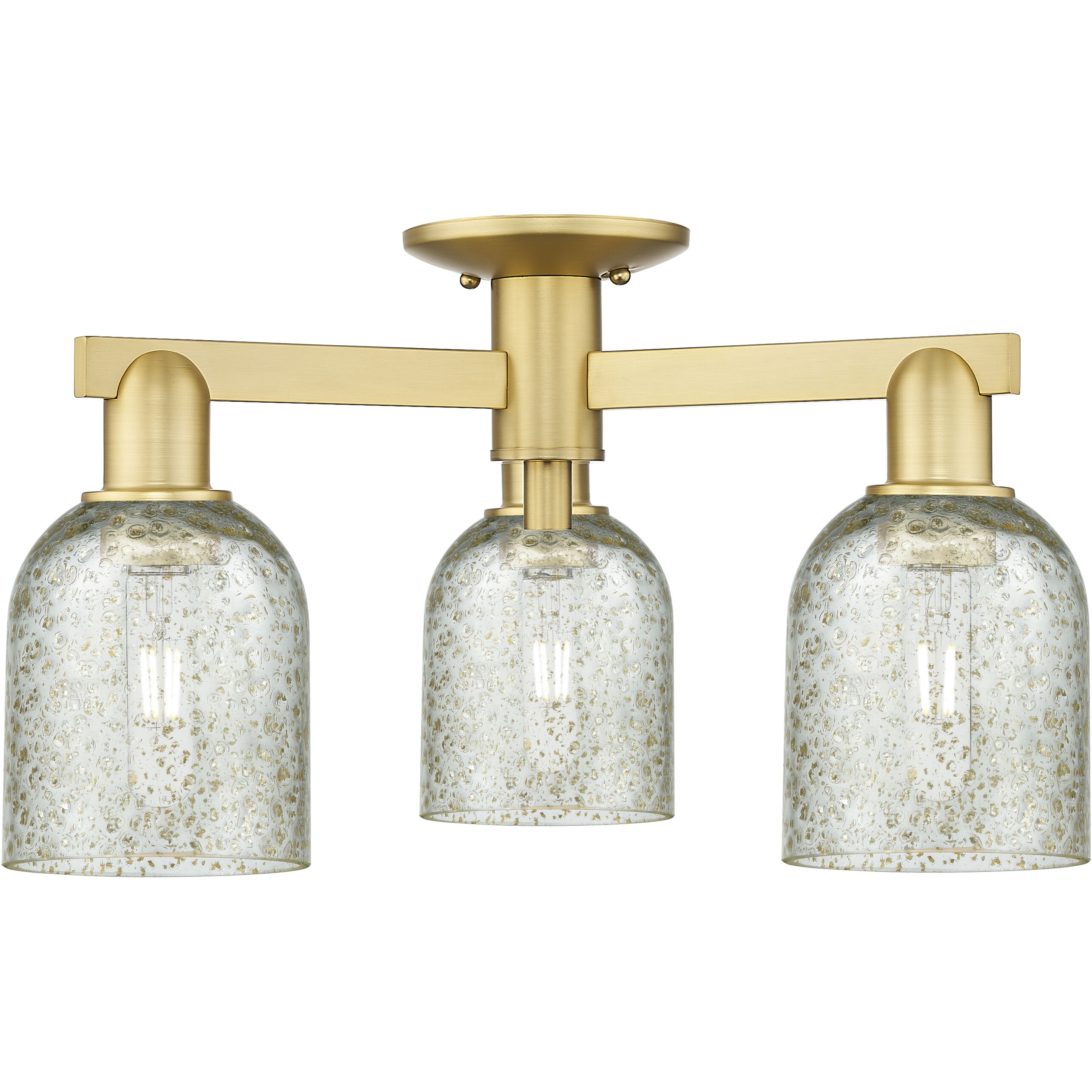 Arcadia Caledonia 3 Light 22.50 inch Semi-Flush Mount