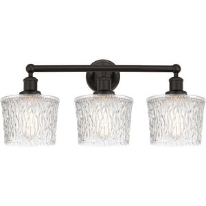Edison Niagra 3 Light 25 inch Oil Rubbed Bronze Bath Vanity Light Wall Light