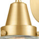 Caden 1 Light 6 inch Satin Gold Sconce Wall Light