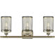 Nestbrook 3 Light 26 inch Antique Brass Bath Vanity Light Wall Light