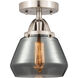 Nouveau 2 Fulton 1 Light 6.75 inch Semi-Flush Mount