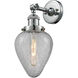 Franklin Restoration Geneseo LED 7 inch Polished Chrome Semi-Flush Mount Ceiling Light, Franklin Restoration