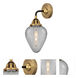 Nouveau 2 Geneseo Sconce Wall Light in Black Antique Brass