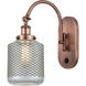 Franklin Restoration Stanton LED 6 inch Antique Copper Sconce Wall Light