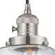 Franklin Restoration Colton LED 6 inch Polished Nickel Mini Pendant Ceiling Light