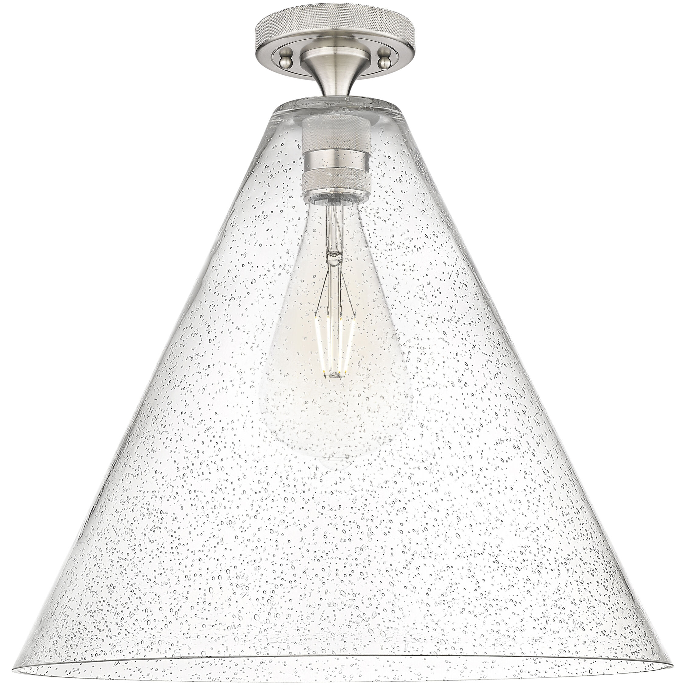 Crown Point 1 Light 16.00 inch Flush Mount