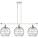 Ballston Deco Swirl 3 Light 36.50 inch Island Light