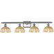 Ballston Bristol Natural II 4 Light 37.50 inch Bathroom Vanity Light