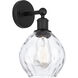 Edison Waverly 1 Light 6 inch Matte Black Sconce Wall Light