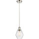 Ballston Cindyrella LED 6 inch Polished Nickel Mini Pendant Ceiling Light