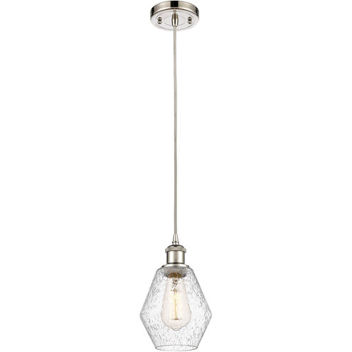 Ballston Cindyrella LED 6 inch Polished Nickel Mini Pendant Ceiling Light