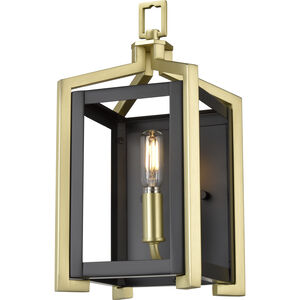 Wiscoy 1 Light 6.25 inch Brushed Satin Brass Sconce Wall Light