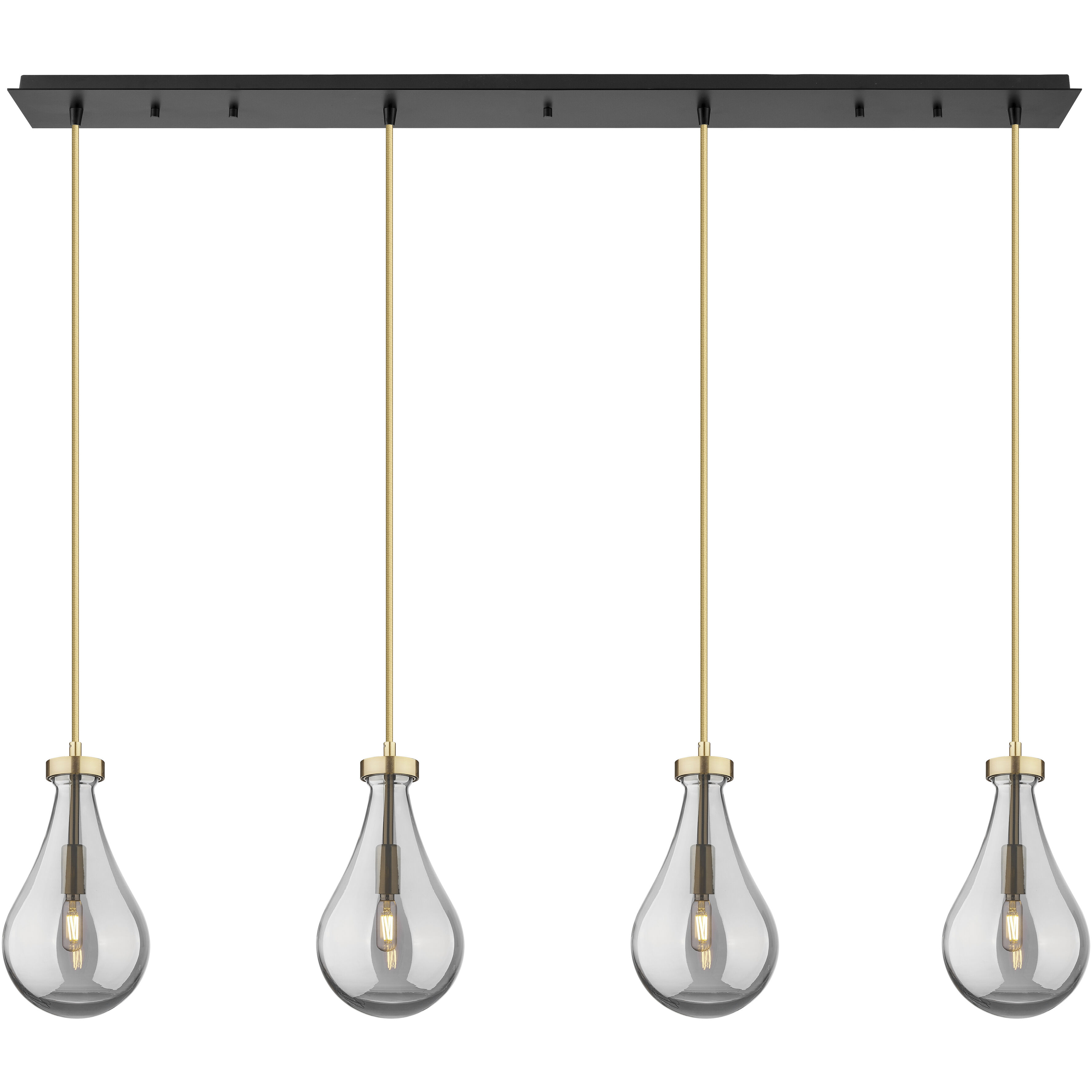 Owego 4 Light 36.63 inch Island Light