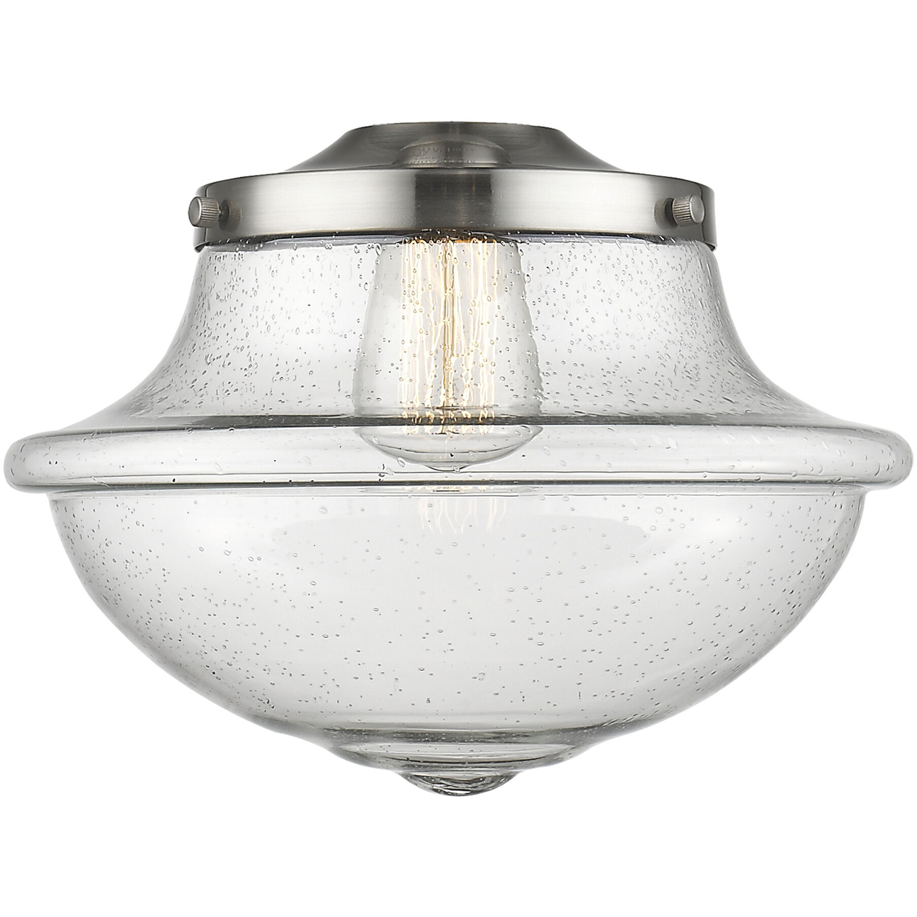 Franklin Restoration Oxford LED 12 inch Polished Chrome Mini Pendant Ceiling Light in Seedy, Franklin Restoration
