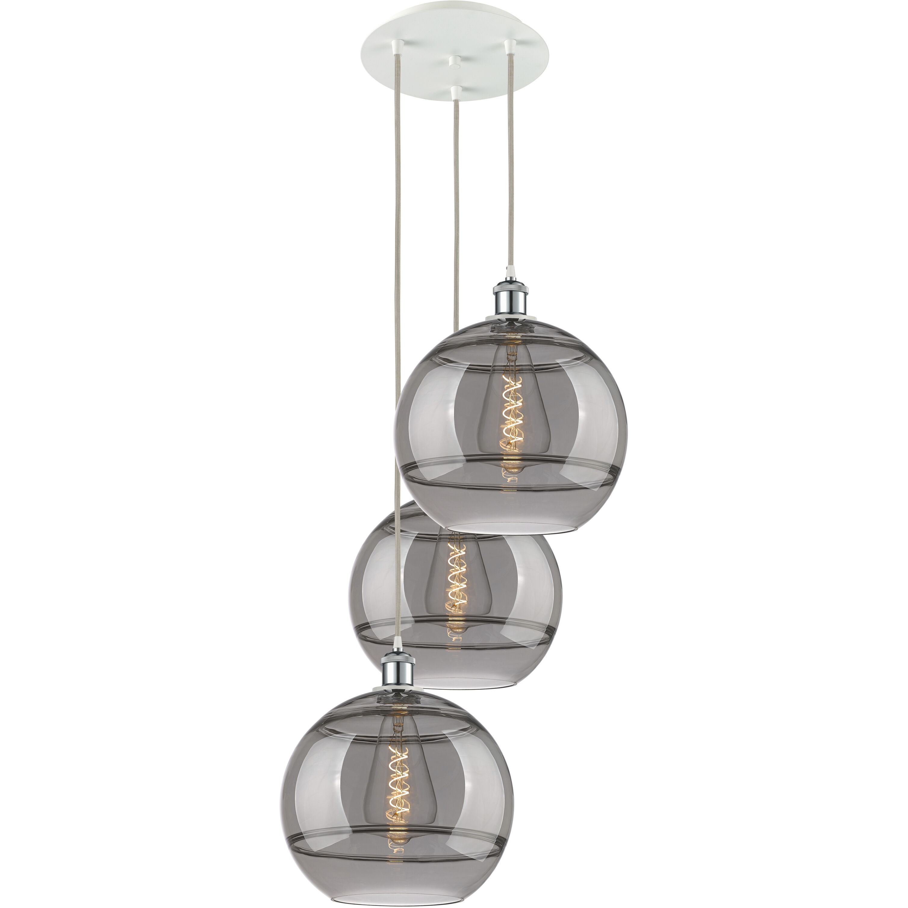 Ballston Rochester 3 Light 18.50 inch Pendant