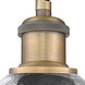Ballston Waverly LED 6 inch Brushed Brass Sconce Wall Light