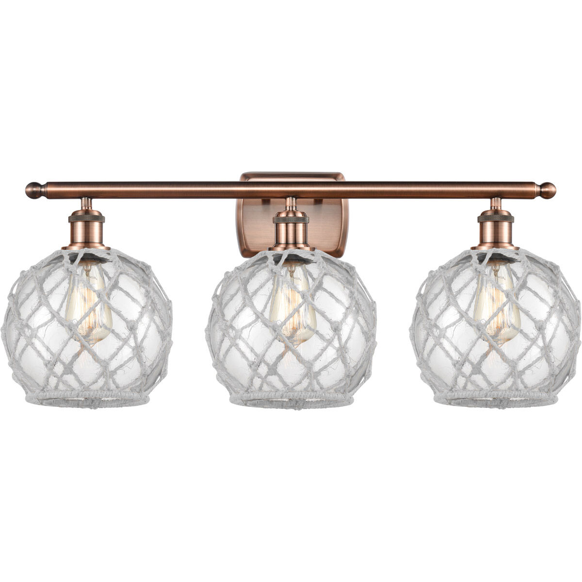Rope vanity store light