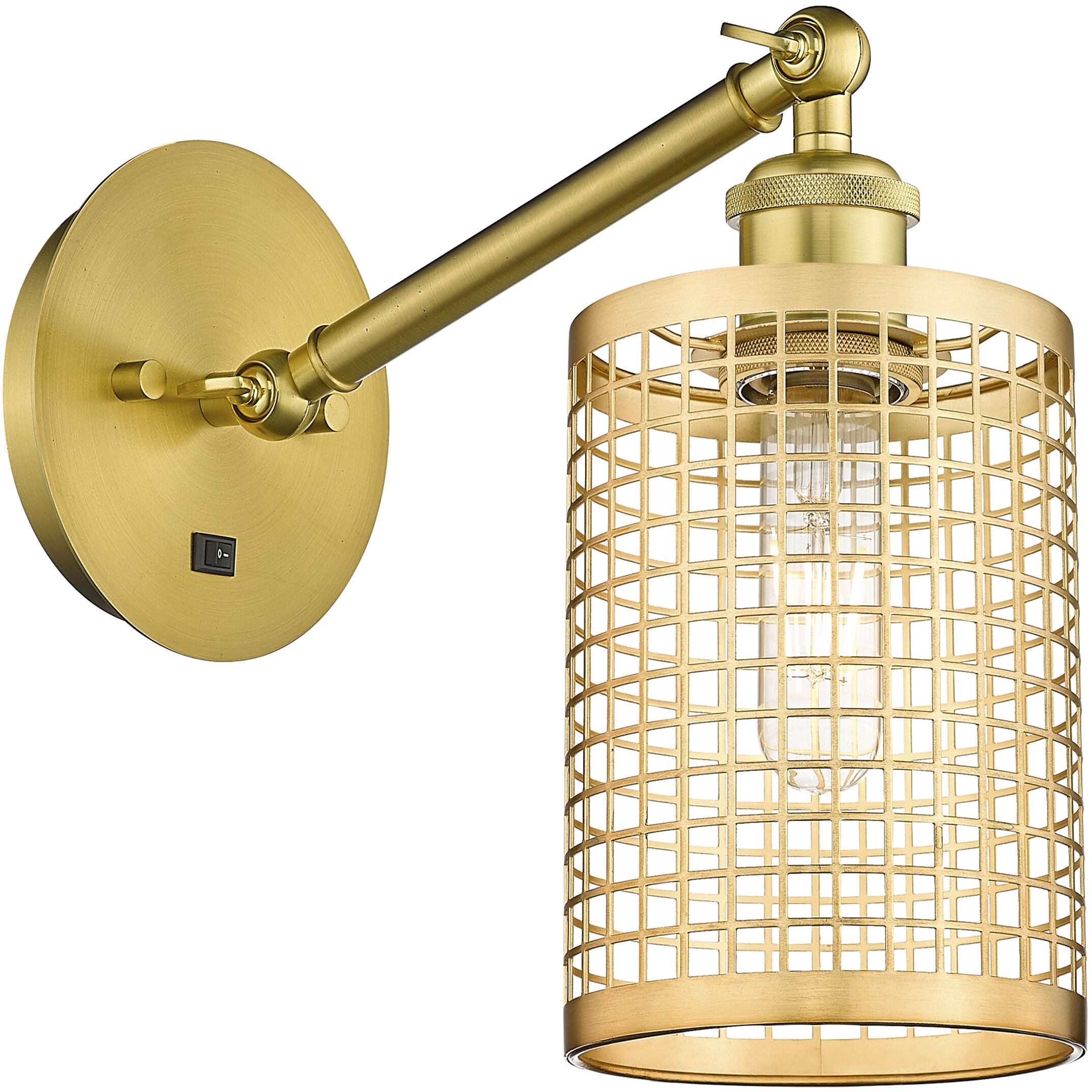 Nestbrook 1 Light 4.75 inch Satin Gold Sconce Wall Light