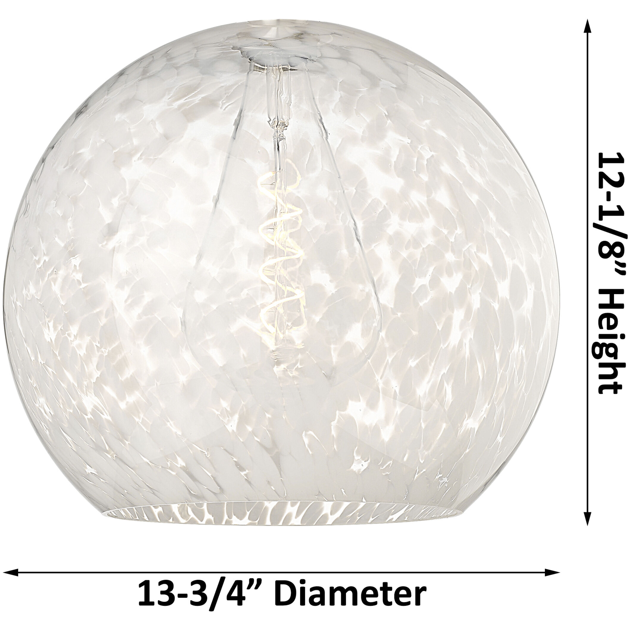 Ballston White Mouchette 1 Light 13.75 inch Antique Brass Stem Hung Pendant Ceiling Light