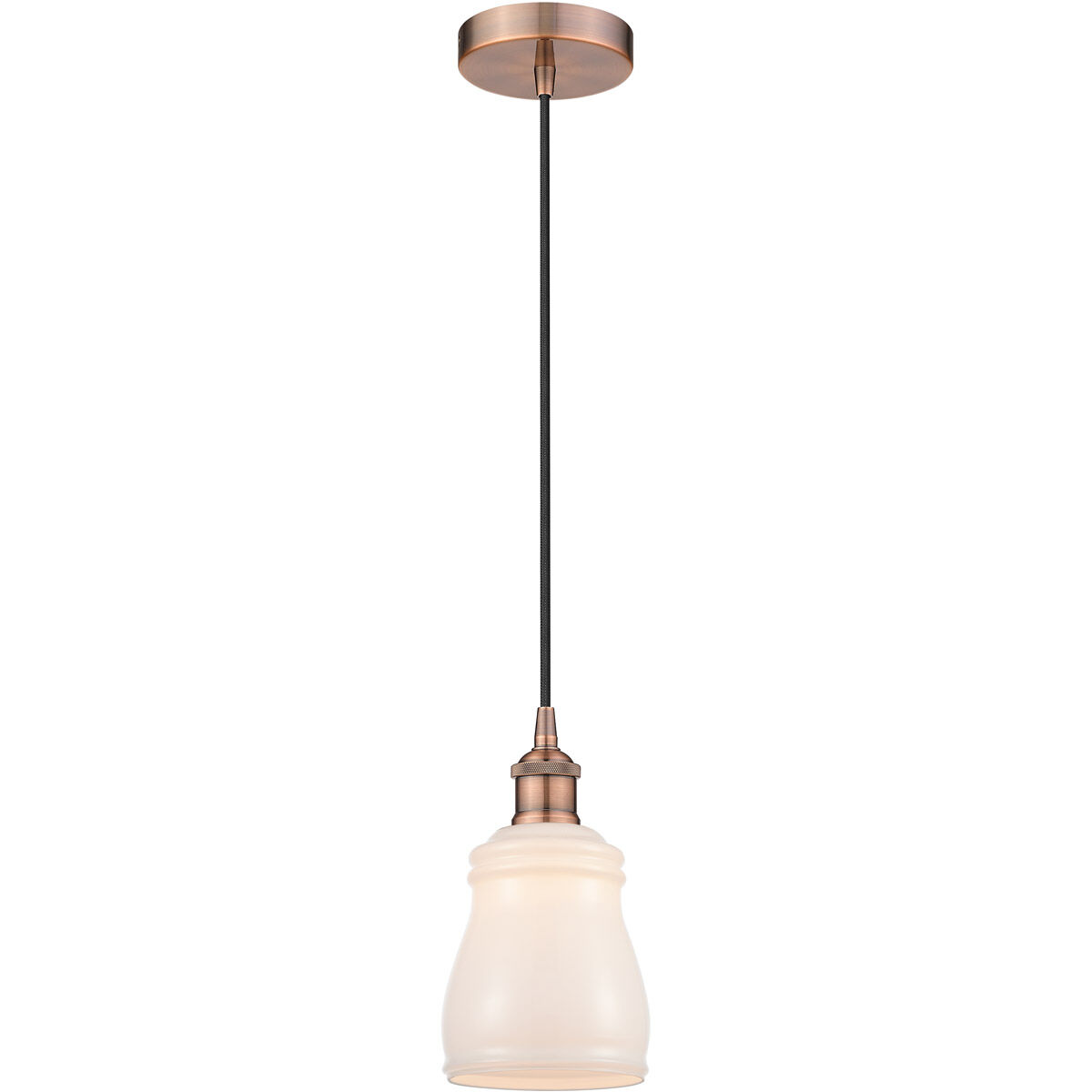 Edison Ellery 1 Light 5 inch Antique Copper Mini Pendant Ceiling Light