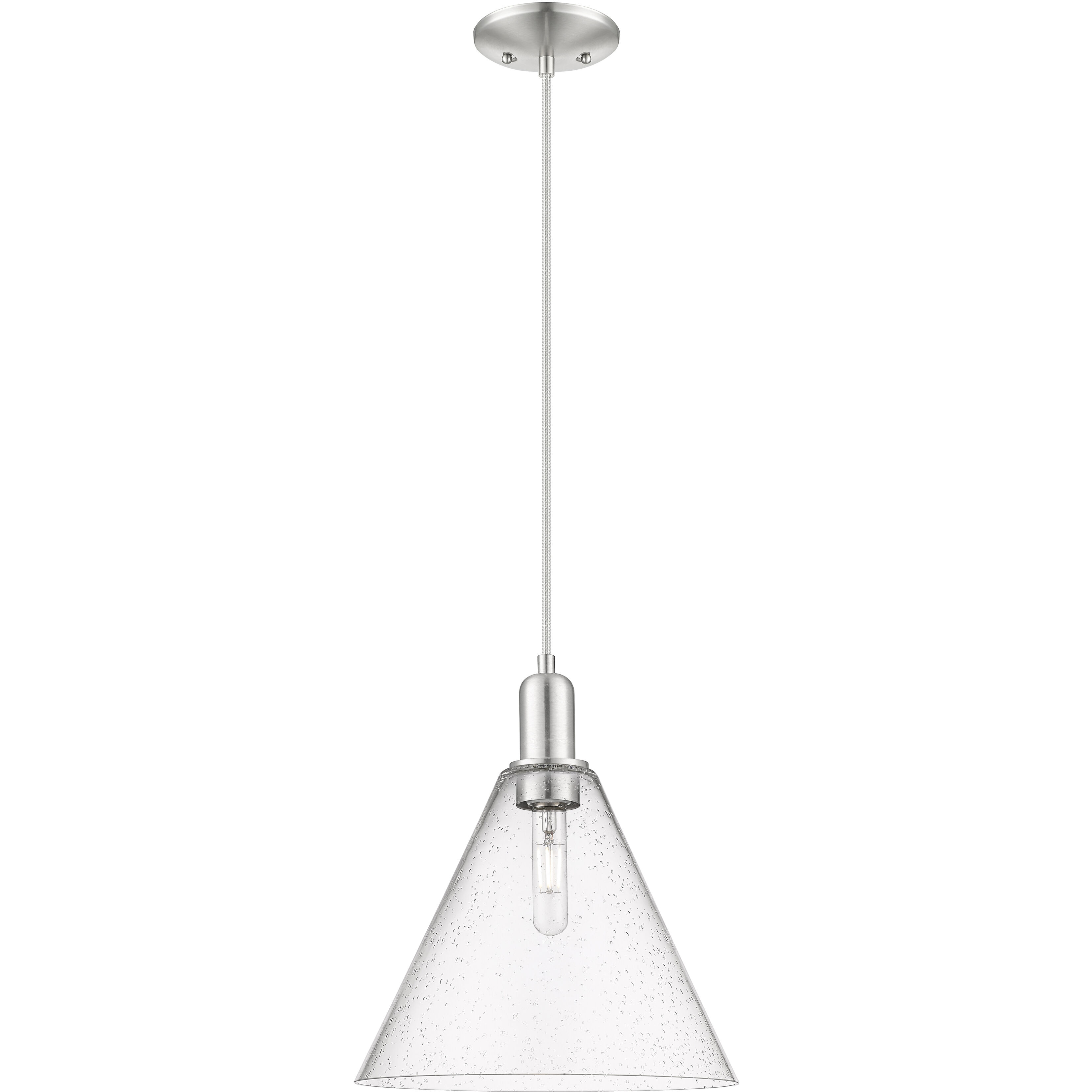 Arcadia Berkshire Glass 1 Light 12.00 inch Mini Pendant