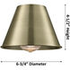 Smithfield 1 Light 6.5 inch Matte Black Mini Pendant Ceiling Light