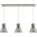 Newton Cone 3 Light 39.75 inch Island Light