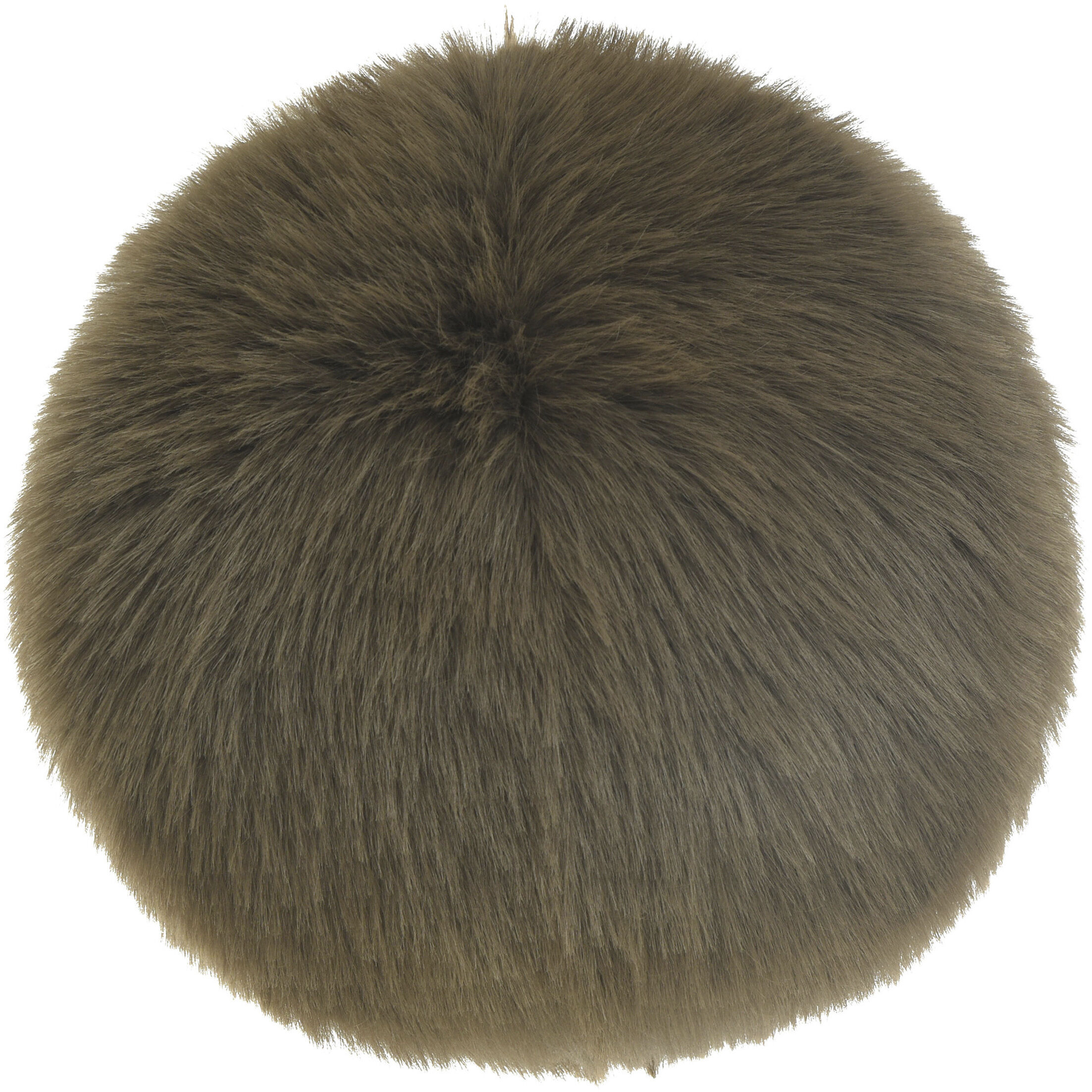 Dan Foley 12 inch Brown Taupe Throw Pillow