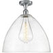 Edison Bristol Glass 1 Light 16.00 inch Semi-Flush Mount