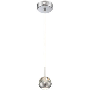 Draplin LED 5 inch Chrome Pendant Ceiling Light