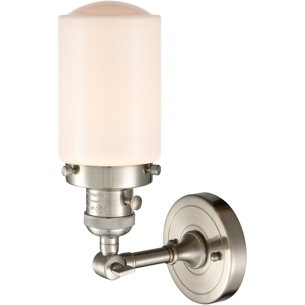 Franklin Restoration Dover LED 5 inch Brushed Satin Nickel Sconce Wall Light, Franklin Restoration