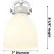 Newton Bell 6 Light 26 inch Satin Nickel Chandelier Ceiling Light in Light Smoke Glass
