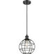 Lake Placid 1 Light 8 inch Matte Black Pendant Ceiling Light