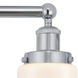Dover 3 Light 24.5 inch Polished Chrome Bath Vanity Light Wall Light