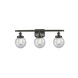 Ballston Beacon LED 26 inch Oil Rubbed Bronze Bath Vanity Light Wall Light in Seedy Glass, Ballston