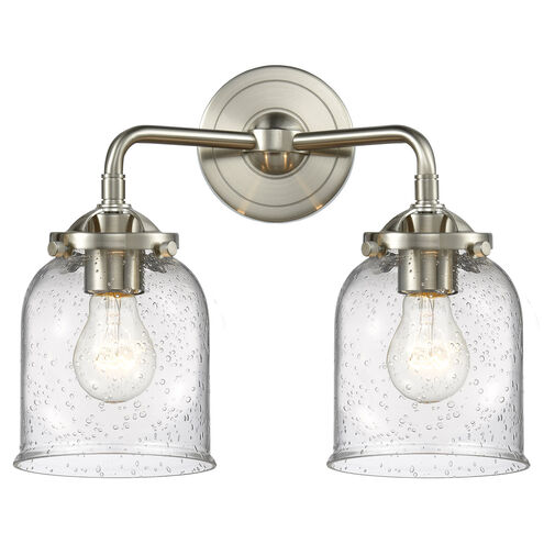 Nouveau Small Bell 2 Light 13.00 inch Bathroom Vanity Light