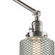 Stanton 30 inch 3.50 watt Satin Nickel Swing Arm Wall Light, Franklin Restoration