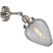Franklin Restoration Geneseo LED 7 inch Brushed Satin Nickel Sconce Wall Light, Franklin Restoration