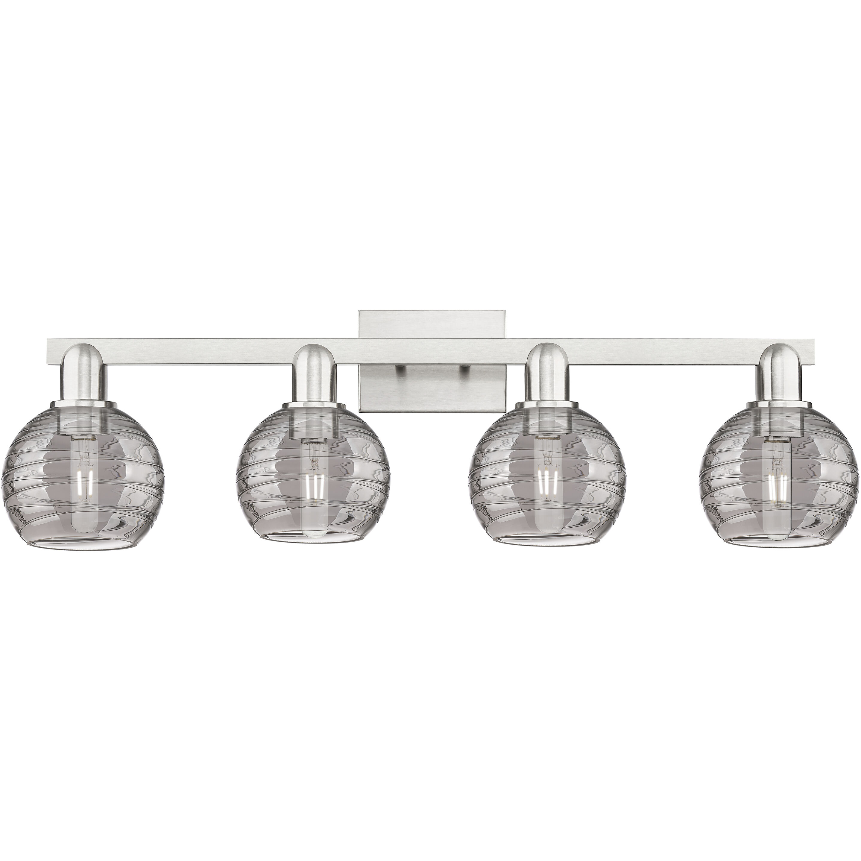Athens Deco Swirl 4 Light 36.00 inch Bathroom Vanity Light