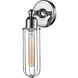 Austere Muselet 1 Light 5 inch Polished Chrome Sconce Wall Light in Incandescent, Austere