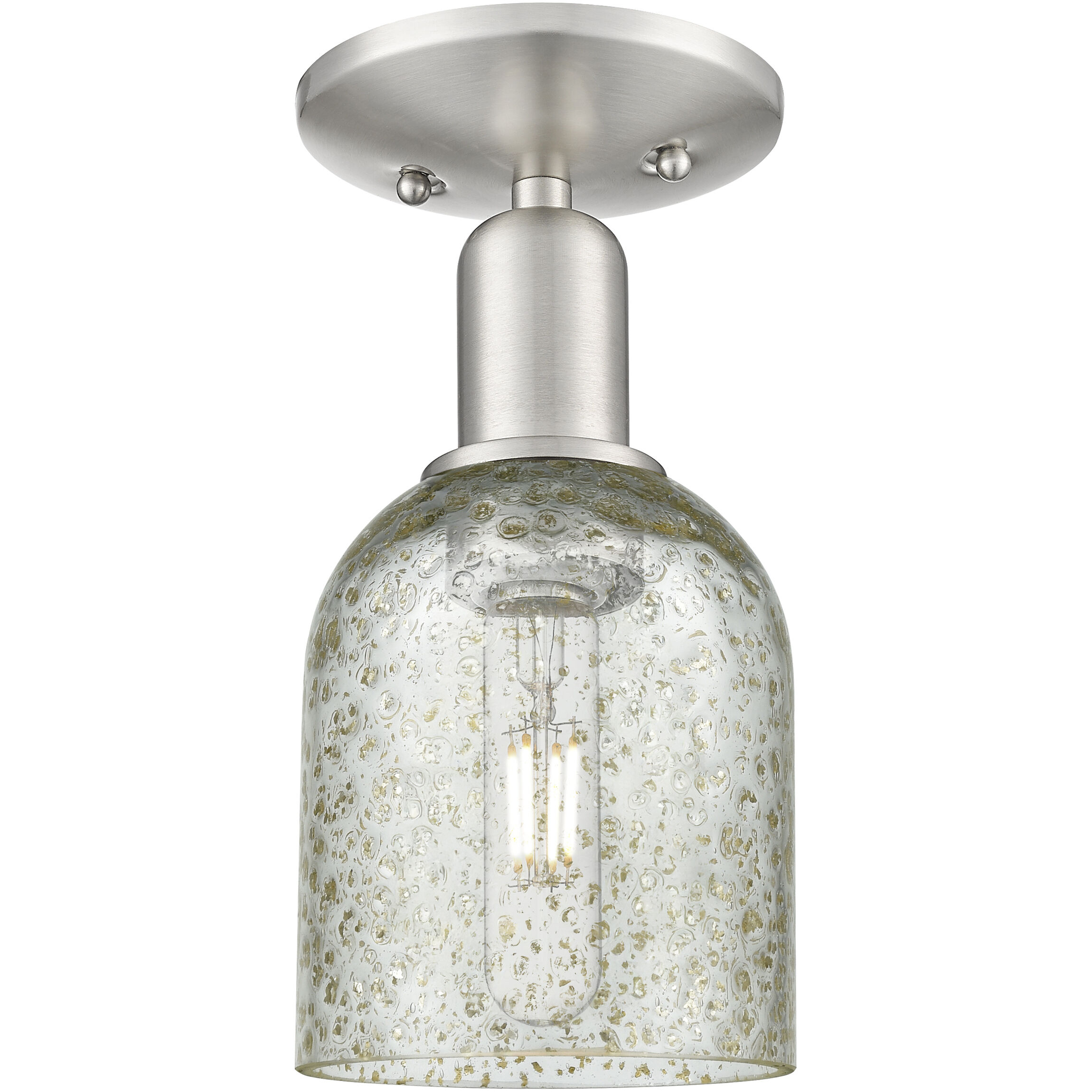 Arcadia Caledonia 1 Light 5.00 inch Semi-Flush Mount