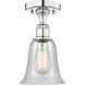 Hanover 1 Light 6.25 inch Flush Mount